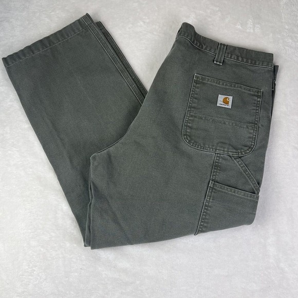 Carhartt Other - VINTAGE Carhartt Carpenter Pants Mens 40x29 Chore Utility Workwear Distressed